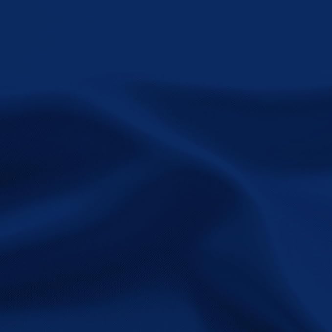 Yakamok Ombre Curtains Royal Blue and Greyish White for Living Room,52Wx63L | Room Darkening Curtains 63,Thermal Insulated Gradient Color Drape,Light Blocking Grommet Window Curtains for Bedroom,2 Panels