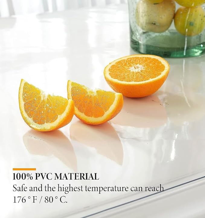 Deep Dream 2.0mm Clear Desk Cover Protector, 4260 Inch, Mat for Dining Room Table, Rectangle Tablecloth