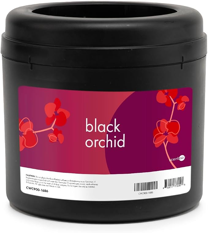 ScentAir Whisper Essential Monthly Plug-in Refill, Black Orchid | Fragrance Diffuser Cartridge Refill for Home and Office