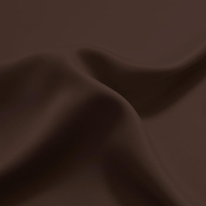 Yakamok Ombre Curtains Brown and Greyish White for Living Room,52Wx72L | Room Darkening Curtains 72,Thermal Insulated Gradient Color Drape,Light Blocking Grommet Window Curtains for Bedroom,2 Panels