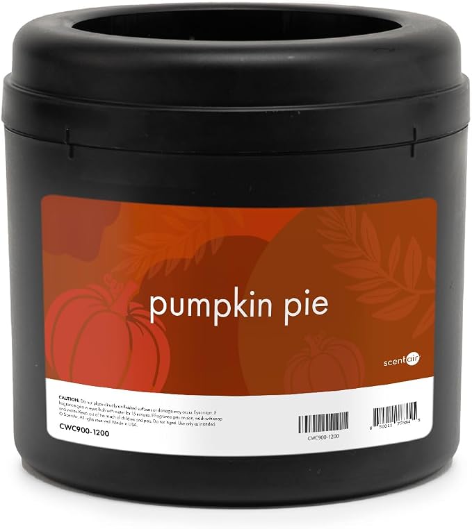 ScentAir Whisper Essential Monthly Plug-in Refill, Pumpkin Pie | Fragrance Diffuser Cartridge Refill for Home and Office