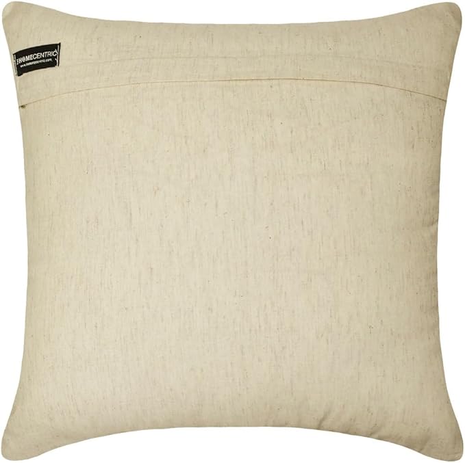 The HomeCentric Striped Decorative Throw Pillow Covers 26" x 26" | Modern Velvet Cushion Cover | Patchwork Gold Pillowcases for Couch, Sofa, Bed, or Living Room - Velvet Band Gold