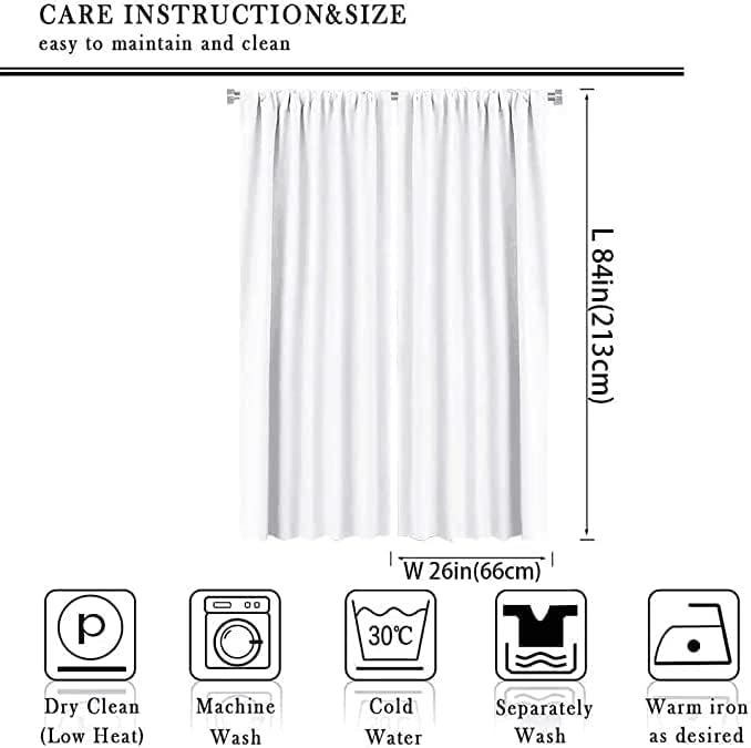 Wild Mushroom Blackout Curtains,Retro Floral Plants Boho Moon Star Window Drapes,Butterfly Botanical for Living Room Kitchen Bedroom,Black Background 52x84in
