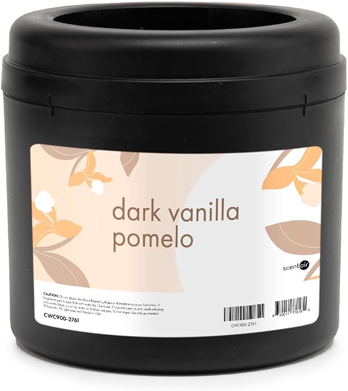 ScentAir Whisper Essential Monthly Plug-in Refill, Dark Vanilla Pomelo | Fragrance Diffuser Cartridge Refill for Home and Office