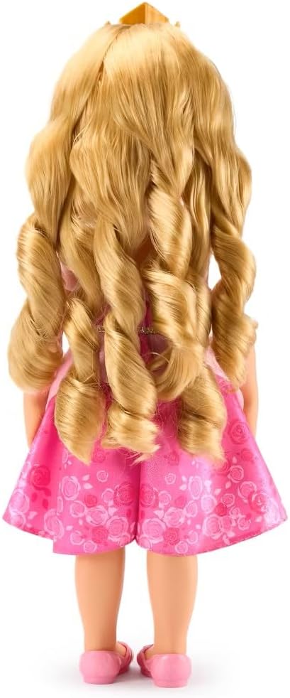 Disney Store Official Aurora Once Upon a Story Doll - Disney Princess Toys Featuring Reflective Eyes with 3D Pupil and Iris, Detailed Costume, Hair Comb & Shoes - Comes in Display Box - 16 Inches