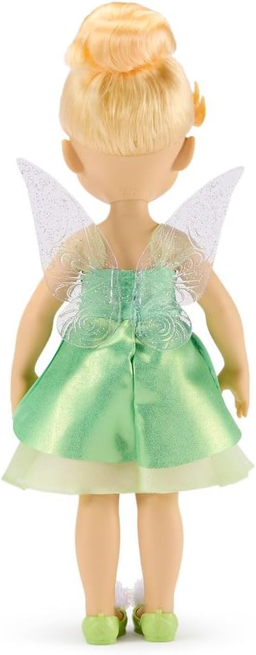 Disney Store Official Tinker Bell Once Upon a Story Doll - Disney Princess Toys Featuring Reflective Eyes with 3D Pupil and Iris, Detailed Costume, Hair Comb & Shoes - Comes in Display Box - 16 Inches
