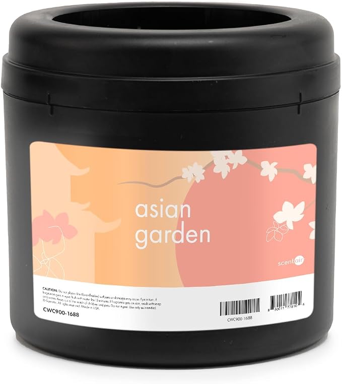 ScentAir Whisper Essential Monthly Plug-in Refill, Asian Garden | Fragrance Diffuser Cartridge Refill for Home and Office