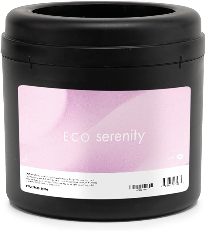 ScentAir Whisper Essential Monthly Plug-in Refill, ECO Serenity | Fragrance Diffuser Cartridge Refill for Home and Office