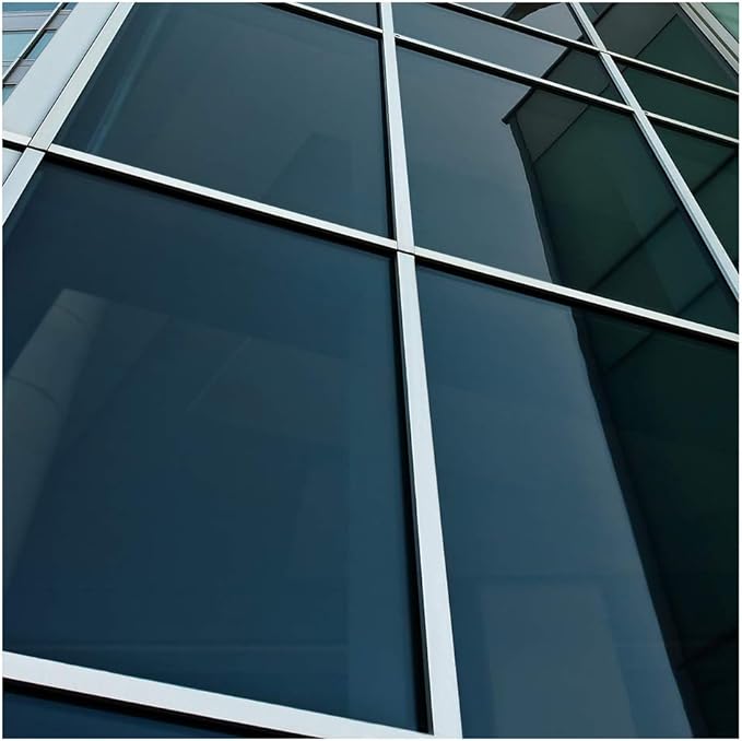 BDF NA20 Window Film Daytime Privacy and Sun Control Natural Black 20 (Dark) - 24in X 14ft