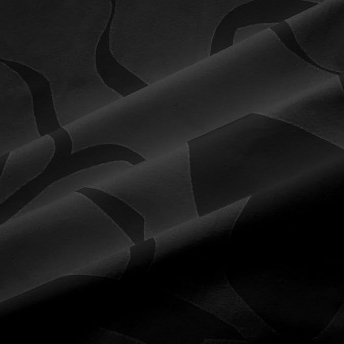 Feelyou Cute Bowknot Room Darkening Blackout Curtain Boys Girls (2 Panels, 42 x 90 Inch) Bow Curtains for Bedroom Living Room Girls Bow Blackout Curtains Kawaii Window Treatments