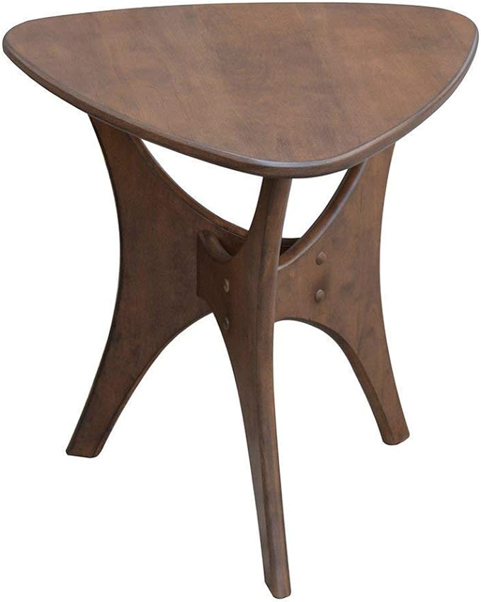 INK+IVY Blaze Accent Tables - Wood Side Table - Pecan, Mid-Century Modern Style End Tables - 1 Piece Small Tables For Living Room