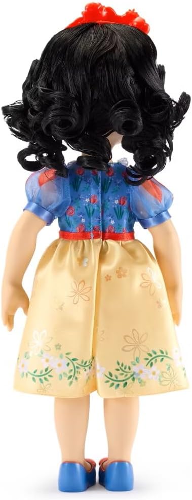 Disney Store Official Snow White Once Upon a Story Doll - Disney Princess Toys Featuring Reflective Eyes with 3D Pupil and Iris, Detailed Costume, Hair Comb & Shoes - Comes in Display Box - 16 Inches