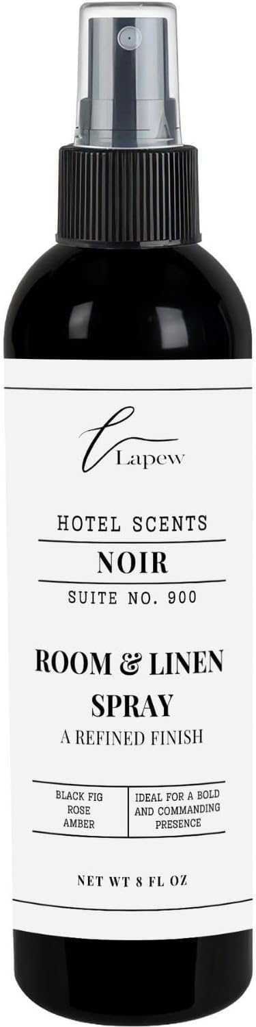 Lapew Hotel Scents Luxury Room Spray | Noir Suite 900 | Inspired by The EDITION Hotel | Linen Spray Air Freshener & Fabric Spray | 8 fl oz