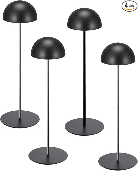 Rechargeable Table Lamps, Portable Table Lamps for Living Room, Farmhouse, Bedroom, Touch Bedside Lamp for Nightstand,Desk Lamp for End Table Home Decor,3-Color Stepless Dimming, Set of 4