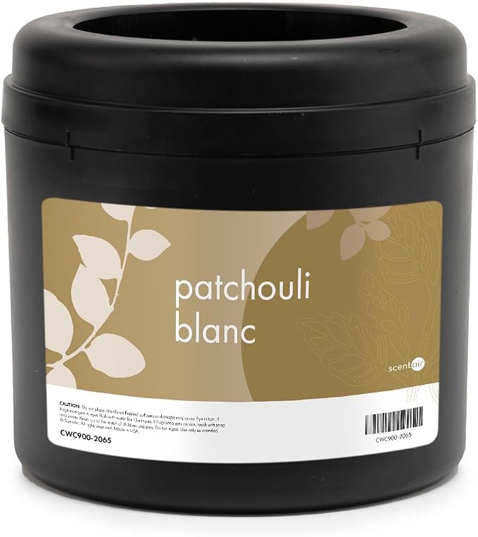 ScentAir Whisper Essential Monthly Plug-in Refill, Patchouli Blanc | Fragrance Diffuser Cartridge Refill for Home and Office