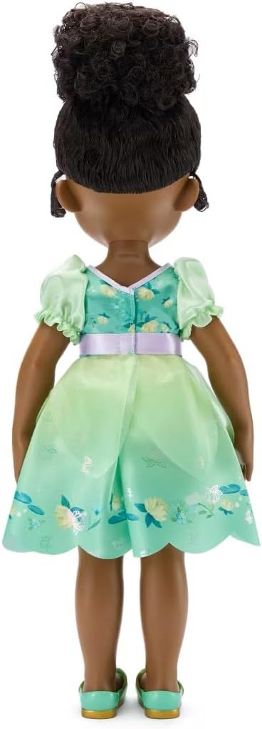 Disney Store Official Tiana Once Upon a Story Doll - Disney Princess Toys Featuring Reflective Eyes with 3D Pupil and Iris, Detailed Costume, Hair Comb & Shoes - Comes in Display Box - 16 Inches
