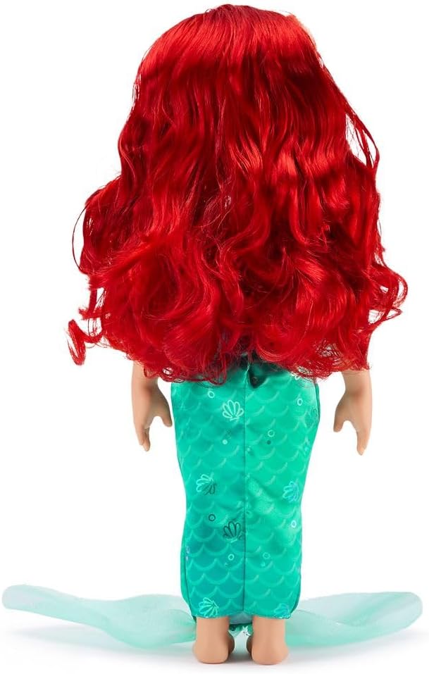 Disney Store Official Ariel Once Upon a Story Doll - Disney Princess Toys Featuring Reflective Eyes with 3D Pupil and Iris, Detailed Costume, Hair Comb - Comes in Display Box - 16 Inches