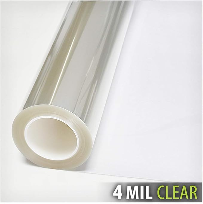 BDF S4MC Window Film Security and Safety 4 Mil Clear - 36in X 12ft