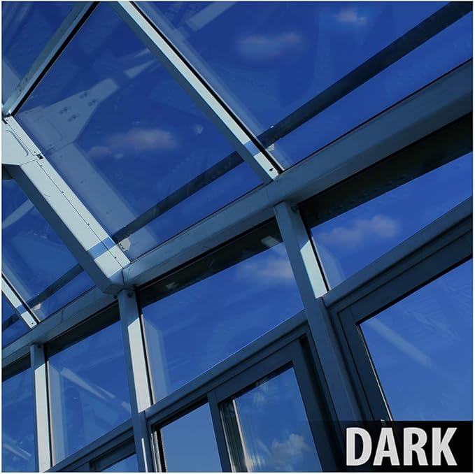 BDF NA20 Window Film Daytime Privacy and Sun Control Natural Black 20 (Dark) - 24in X 14ft