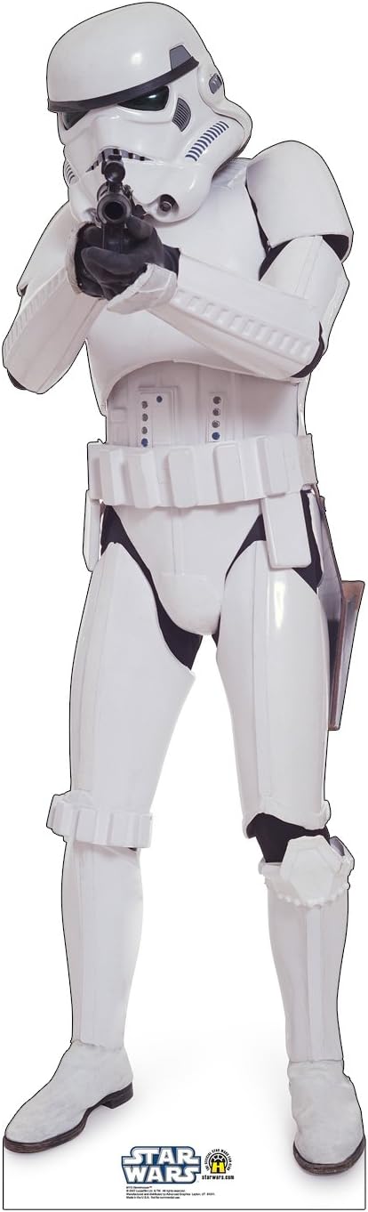 Cardboard People Stormtrooper Life Size Cardboard Cutout Standup - Star Wars Classics (IV - VI)