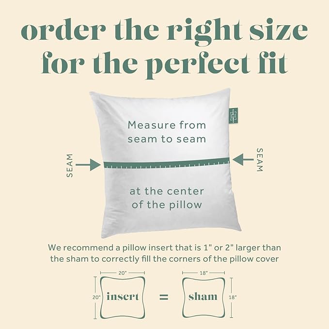 ComfyDown 12x34 Throw Pillow Insert, Down & Feather Fill, 100% Cotton Cover, Made in USA – Premium Soft Lumbar Decorative Pillow Form Sham Stuffer for Bed, Sofa & Couch