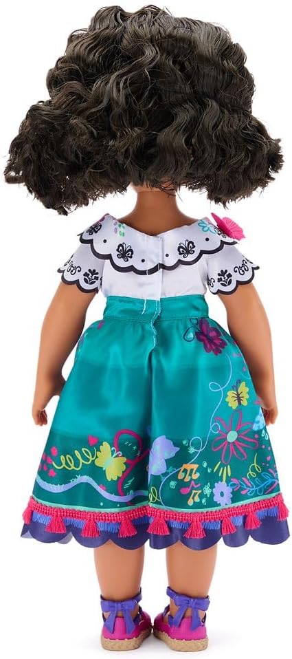 Disney Store Official Mirabel Once Upon a Story Doll - Disney Princess Toys Featuring Reflective Eyes with 3D Pupil and Iris, Detailed Costume, Hair Comb & Shoes - Comes in Display Box - 16 Inches