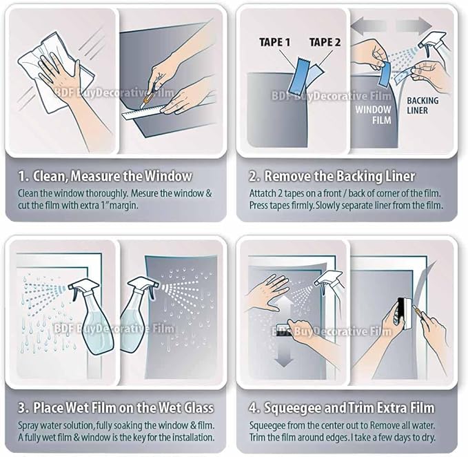 BDF NLS70 Window Film Highly Transparent Nano Layered for Maximum Light Flow and Superior Heat Rejection (Very Light) - 60in X 14ft