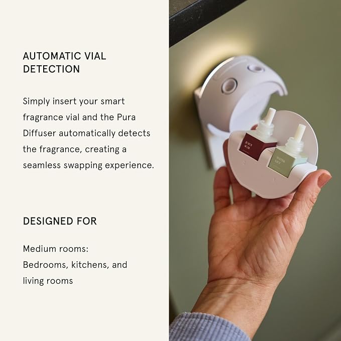 Pura Smart Home Scent Refill - Long-Lasting Premium Fragrance per Refill - Clean Diffuser Fragrance for Home, Office & Apartment - 2 Pack, Banana Birch