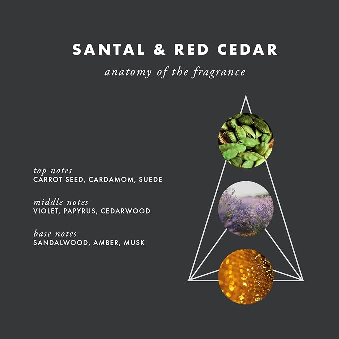 ScentAir Whisper Essential Monthly Plug-in Refill, Santal & Red Cedar | Fragrance Diffuser Cartridge Refill for Home and Office