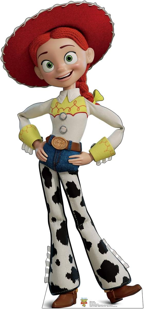 Cardboard People Jessie Life Size Cardboard Cutout Standup - Disney Pixar Toy Story 4 (2019 Film)