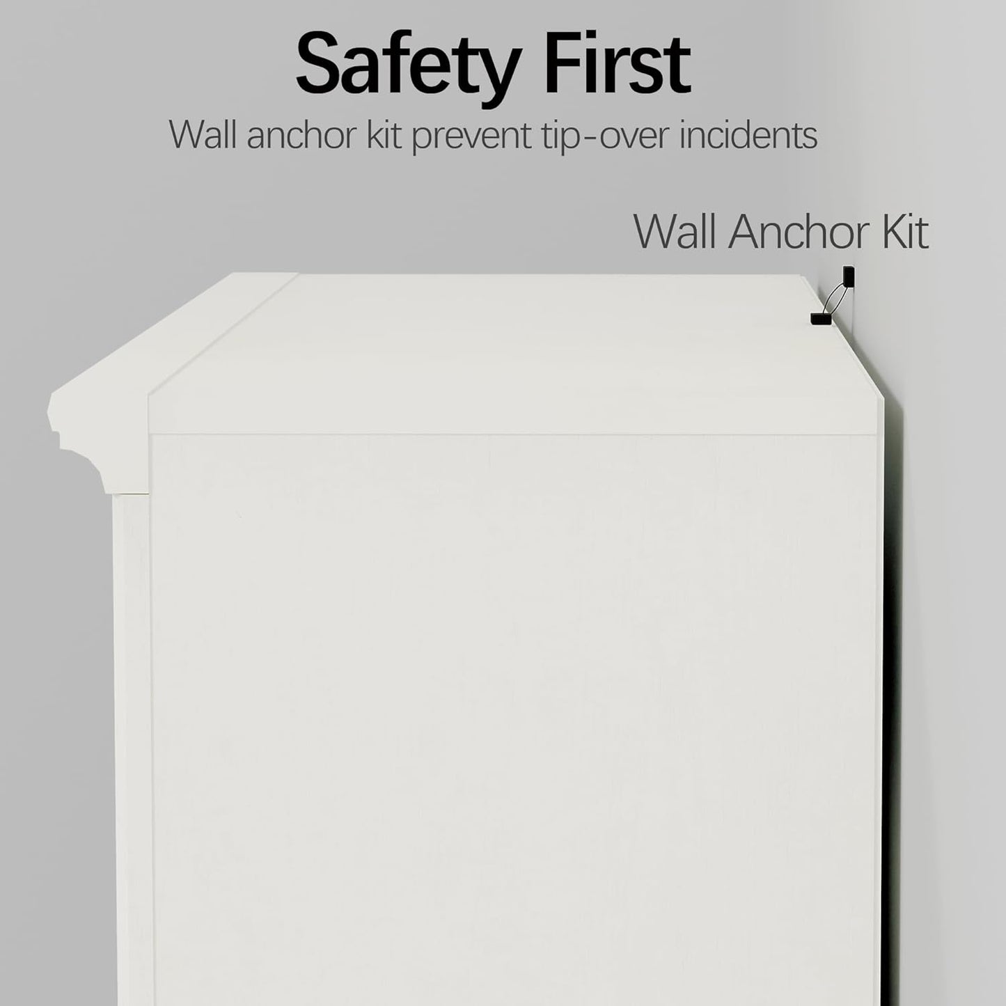 43 in Tall Bookcase, 3-Tier Bookshelf Open Storage, 33 inch Wide Floor Standing Indoor Furniture, Book Cases for Home School Library Office Bedroom Kids, White 3 Tiers