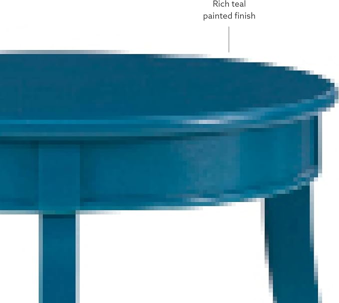 Powell Furniture Powell Teal Round Shelf Table