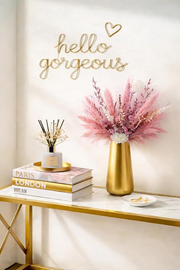 Gold Decorative Books for Home Decor - Set of 3 Shelf Decor | Gold decor for living room, Coffee table decor books gold, Decoration accents, Fashion designer aesthetic stack