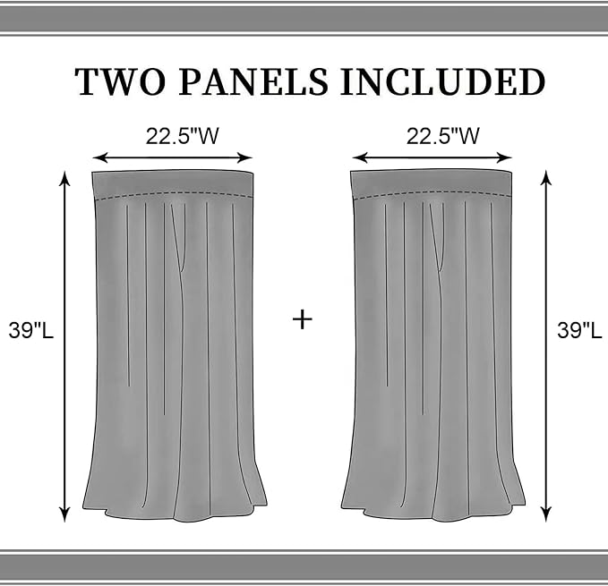 Superhero City Curtains, Comic Night Starry Skyline Cityscape Buildings Comic Blackout Window Curtains for Boys Kids Baby Room Bedroom Living Nursery 2 Panel Sets, 55x39 Inch