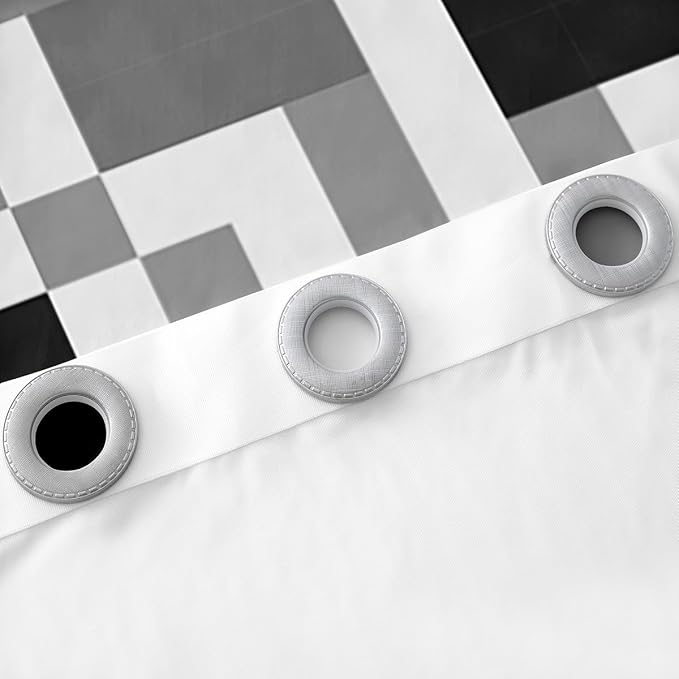 Castle Fairy Grey Black Camo Window Curtain,Geometric Pixelated Themed Bedroom Decor Curtains,Kids Teens Modern Camouflage Window Treatment Video Games Blackout Drapes 2 Panels,52Wx90L