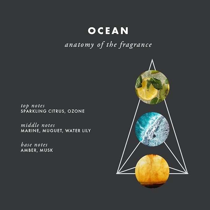 ScentAir Whisper Essential Monthly Plug-in Refill, Ocean | Fragrance Diffuser Cartridge Refill for Home and Office