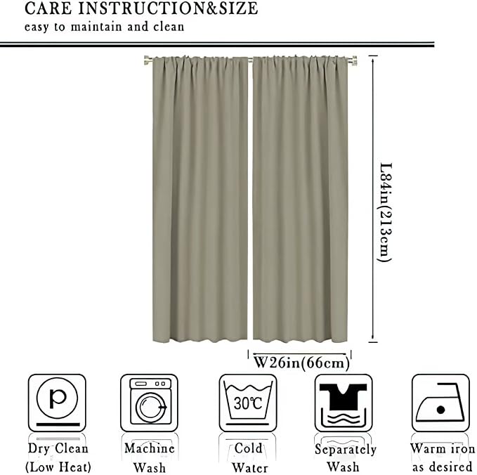 JESTRONRY Mid Century Modern Curtains. Retro 1950s Vintage Style Atomic Background Home Fabric Living Room Bedroom Kitchen Bathroom Decor 52x84in