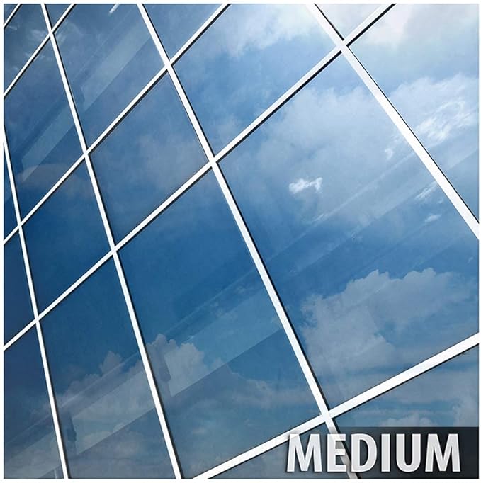 BDF S35 Window Film High Heat Rejection Reflective Silver 35 (Medium) - 48in X 100ft