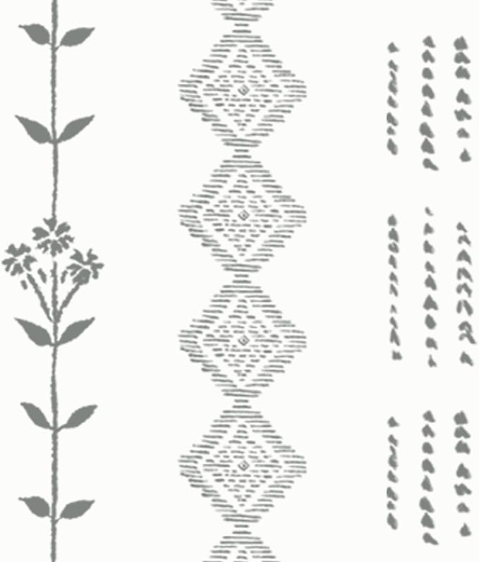 Light Gray Farmhouse Curtains for Bedroom Living Room,Grey and White Sheer Linen Stripe Curtains 96 Inch Long 2 Panel Set
