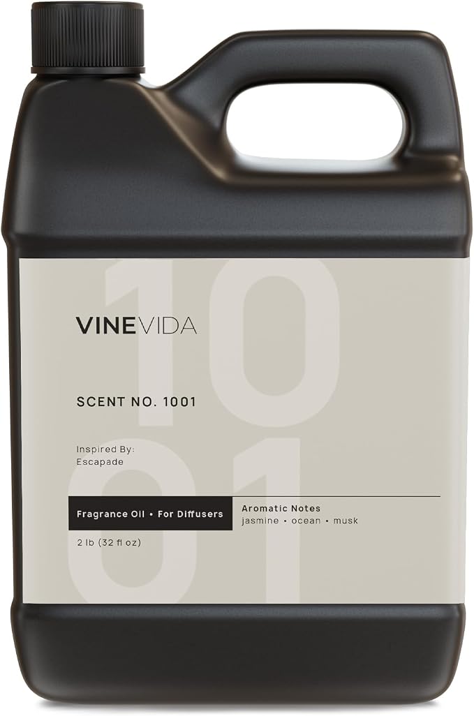 VINEVIDA (32oz) Hotel Diffuser Oil - Home Luxury Scents - Cold Air Diffuser Oil - Hotel Scent Essential Oil - Scent No.1001 Inspired by Ritz Carlton Hotel
