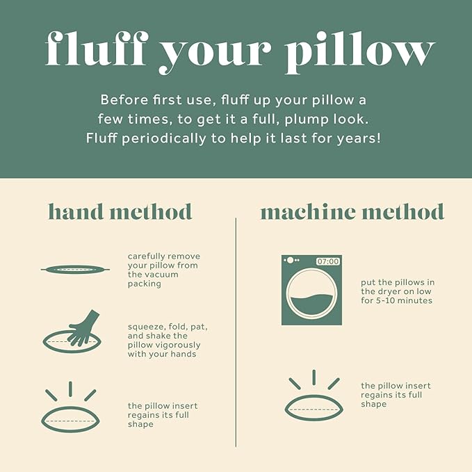 ComfyDown 14x22 Throw Pillow Insert, Down & Feather Fill, 100% Cotton Cover, Made in USA – Premium Soft Lumbar Decorative Pillow Form Sham Stuffer for Bed, Sofa & Couch