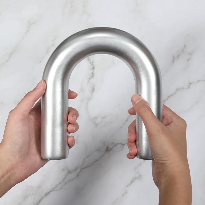 HMASYO 3Pcs Sliver Arch Decorative Objects Statue, Coffee Table Bookshelf Aesthetic Decor for Living Room Bedroom, Knick Knacks Home Table Top Decor for Shelves Boho Office Decor