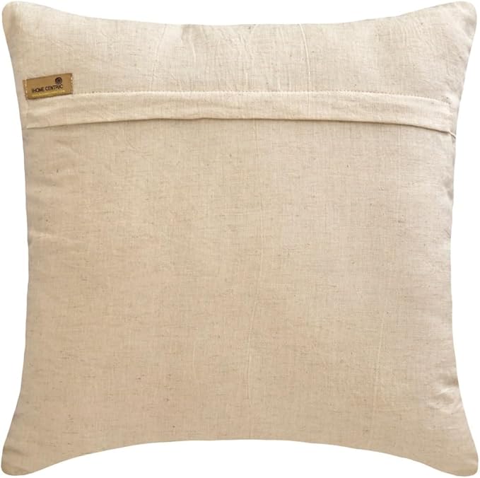 The HomeCentric Striped Decorative Throw Pillow Covers 26" x 26" | Modern Velvet Cushion Cover | Patchwork Aubergine Pillowcases for Couch, Sofa, Bed, or Living Room - Velvet Band Aubergine
