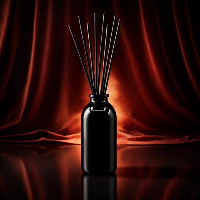 Urban Naturals Reed Diffuser Set, Rouge 54 - Bathroom Shelf Décor | Saffron, Jasmine, Amber and Woods, Aromatic Home Fragrance, Made in the USA