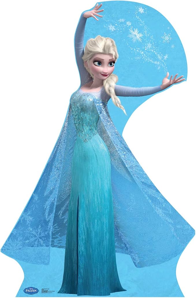 Cardboard People Snow Queen Elsa Life Size Cardboard Cutout Standup - Disney's Frozen (2013 Film)