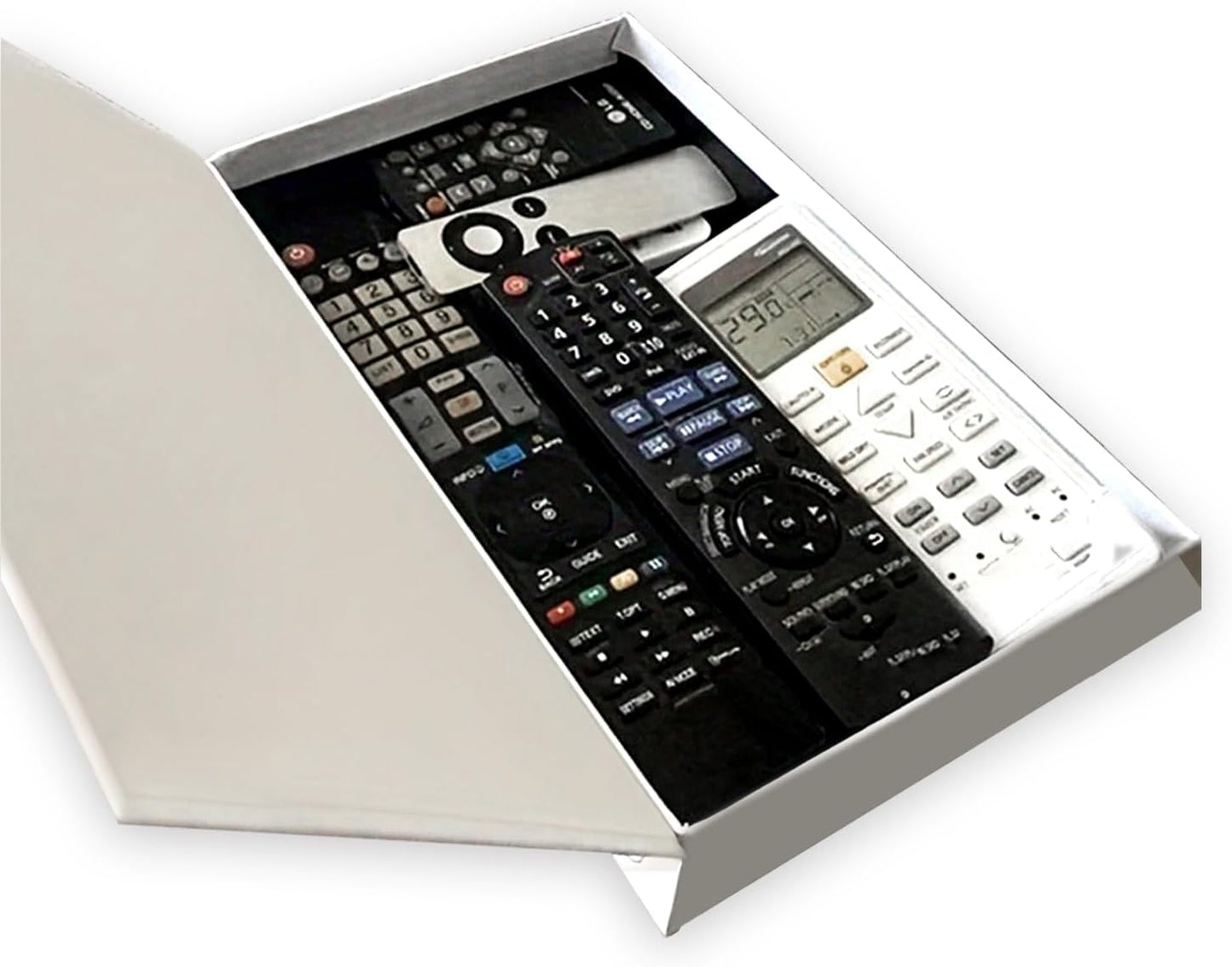 Decorative Storage Book Box – Hidden Storage for Remote Controls, Keys, and Small Items – Elegant Home Decor for Living Room, Bedroom, Coffee Table – Modern Style Faux Book Organizer (New york)