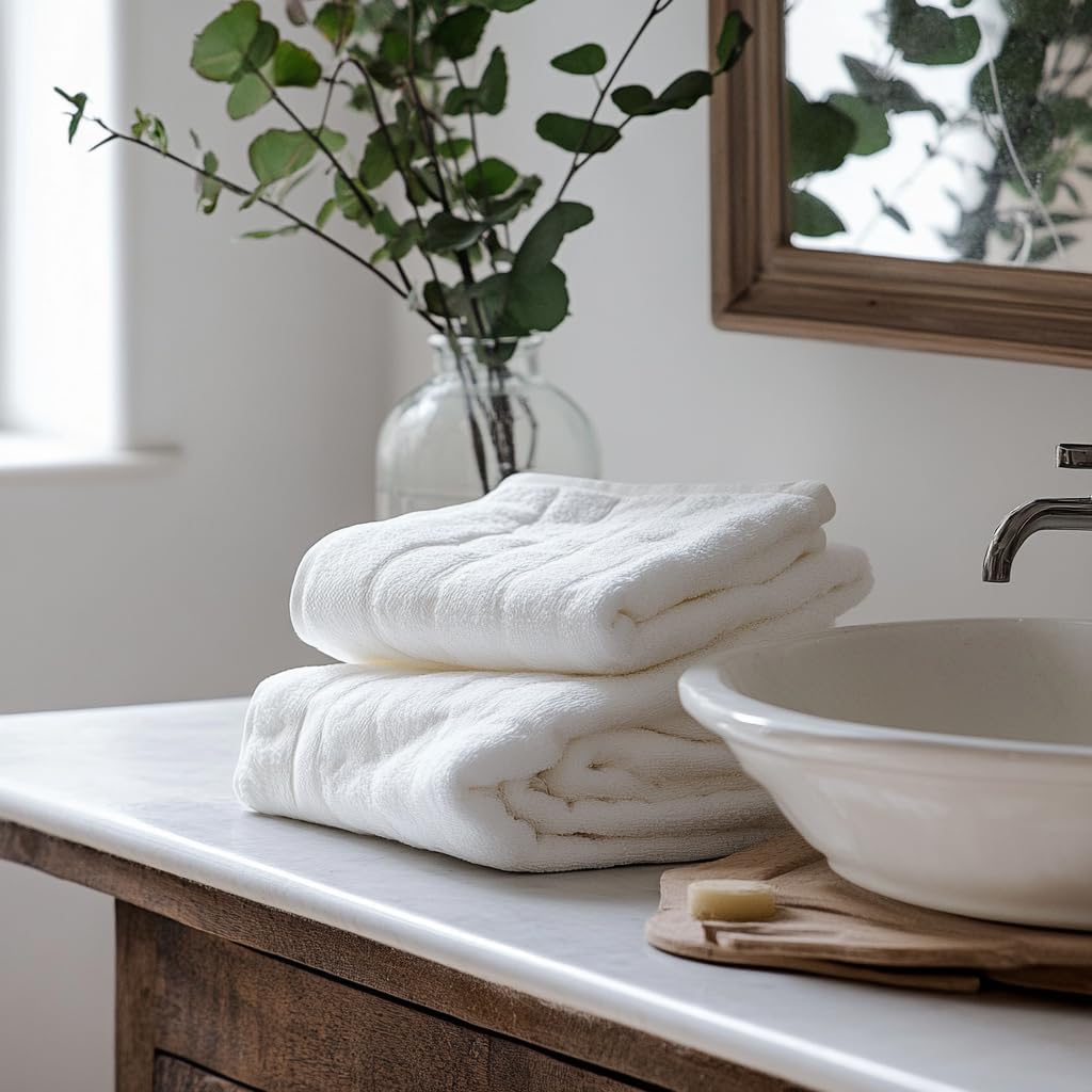 1OAK Soy Wax Linen Scented Candle - Fresh Linen & Clean Cotton - Long Burning Premium - Hand-Poured (7oz.)