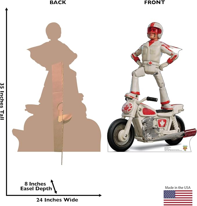 Cardboard People Duke Caboom Life Size Cardboard Cutout Standup - Disney Pixar Toy Story 4 (2019 Film)