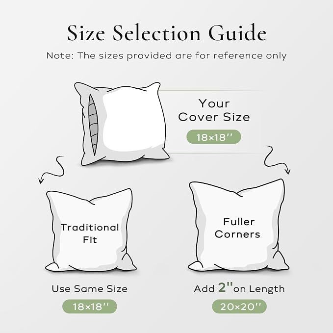 Ashler Home Deco Synthetic Down Pillow Inserts, 12x20 Down Alternative Throw Pillows Insert Sleeping Pillows with 100% Cotton Cover Decorative Pillow Stuffer for Sofa, Couch Bed(Set of 2, White)