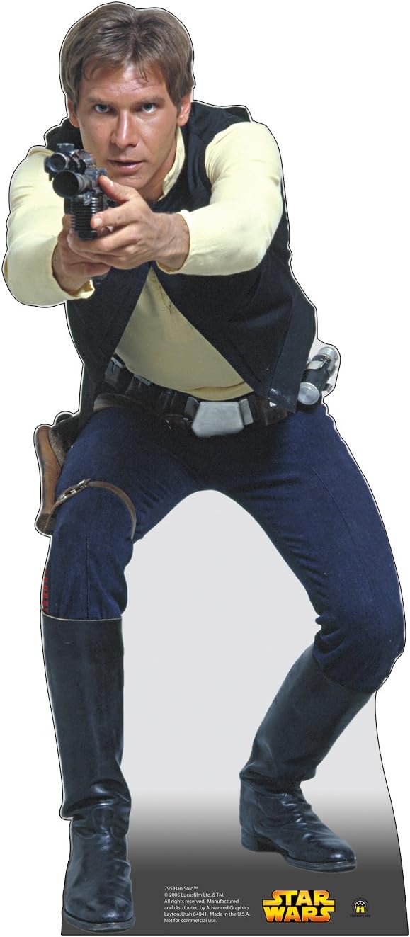Cardboard People Han Solo Life Size Cardboard Cutout Standup - Star Wars Classics (IV - VI)